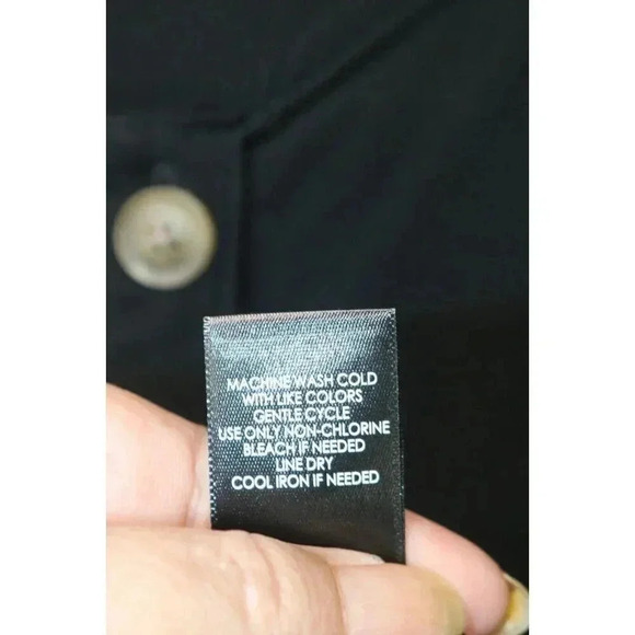 Torrid Black Long Sleeve Faux Button Up Tunic Top-Size 2 or 2X - Picture 5 of 8